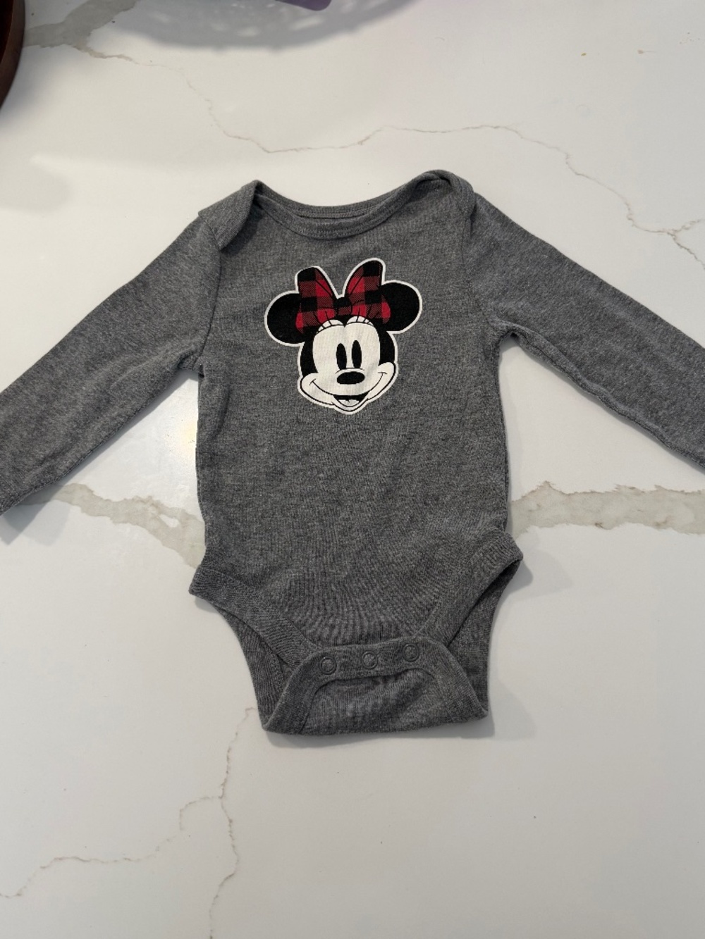 Minnie Mouse onesie - baby girl
